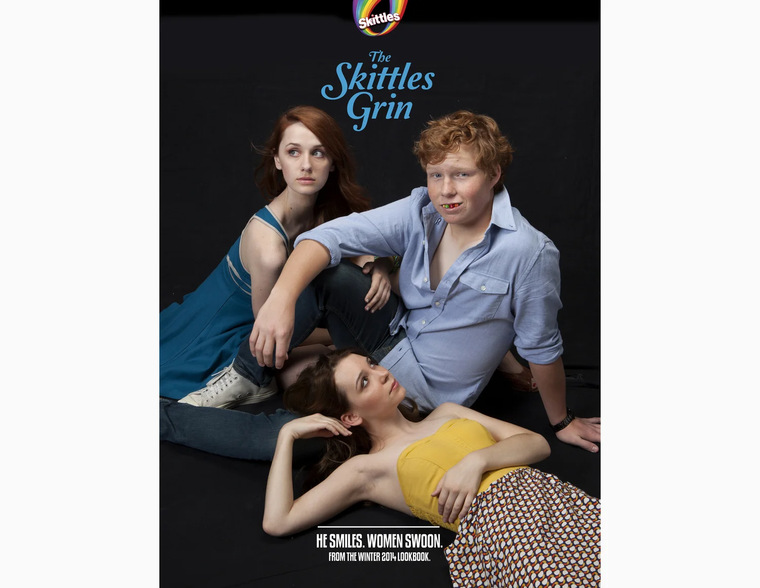  Once it became clear what a Skittles grill could do for the awkward sort, we marketed it in style magazines&nbsp;as the next hot accessory. And then we gave some away. Not many. Those things were expensive.    