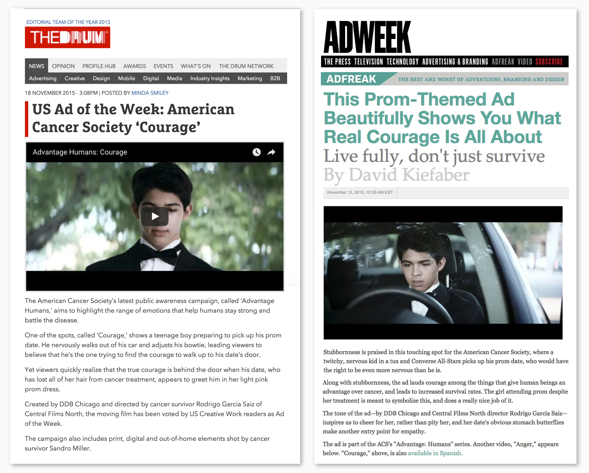    Credits   ECD: Jean Batthany   CD/AD: Marisa Groenweghe &amp; Karin Rose   CD/CW: Kathleen Tax Wille &amp; Mary Beth Adduci AD: Colleen Keesey  