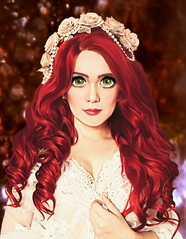 digital art of woman titled Aphrodite