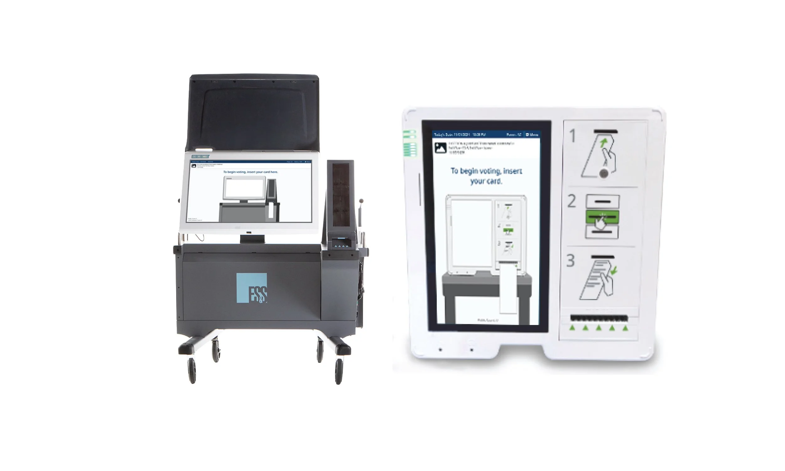 image of voting system equipment