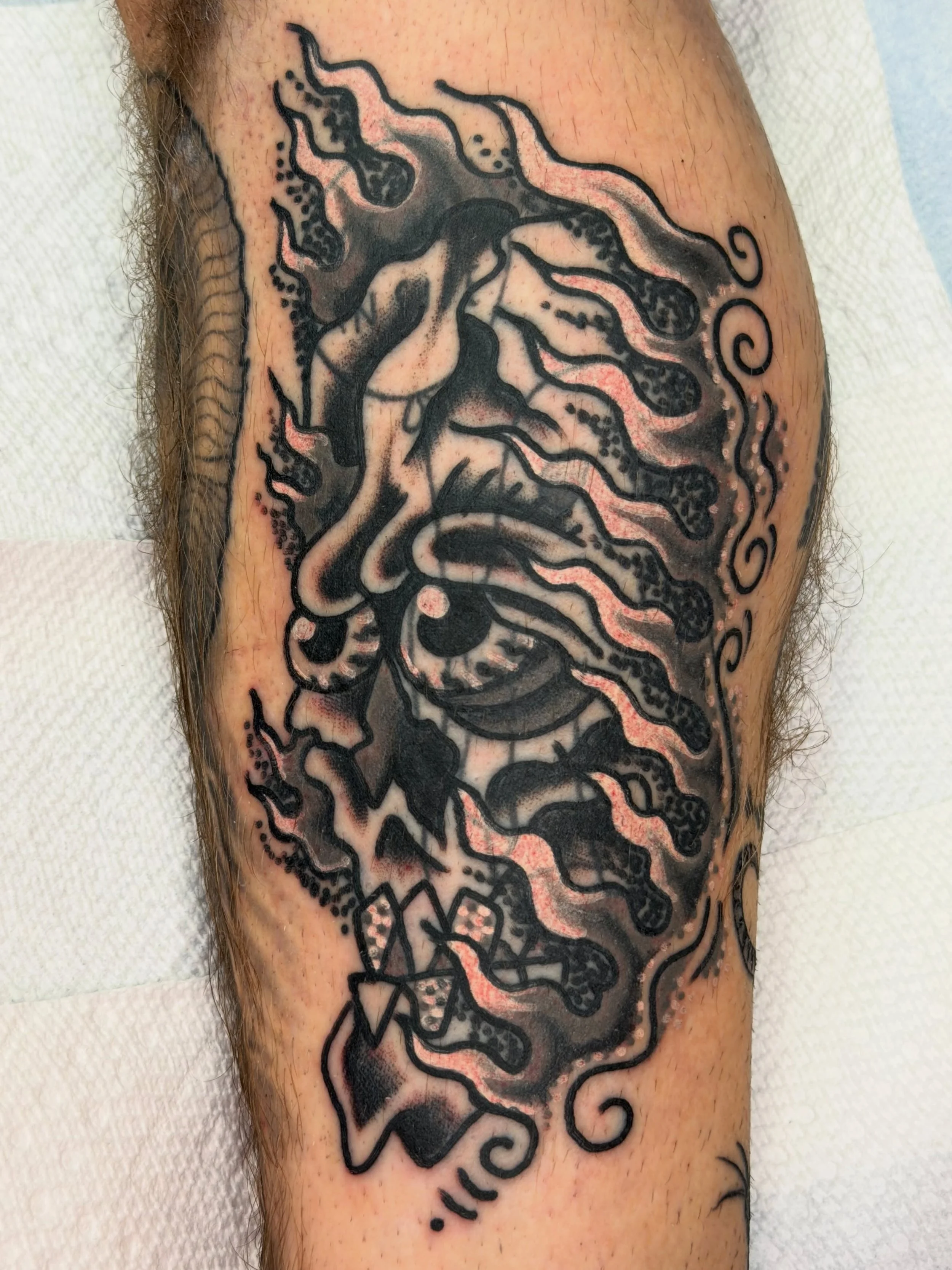 Blast over requests are always welcomed 😎 Thanks Mike !

.
.
#ghostmtn #orlandotattooer #luckyhorsetattoo #orlandotattooartist #americantradtionaltattoos