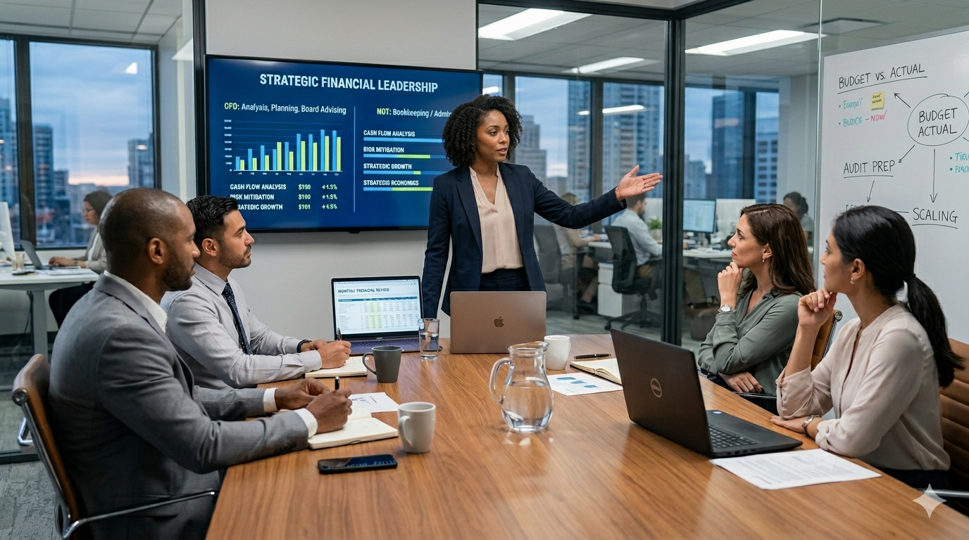 What a Fractional CFO Actually Does vs. What People Think They're Hiring