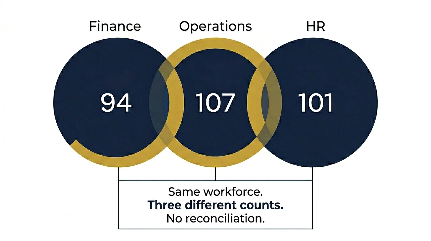 How Many People Do You Have? Why Nobody in Your Organization Can Answer That Question