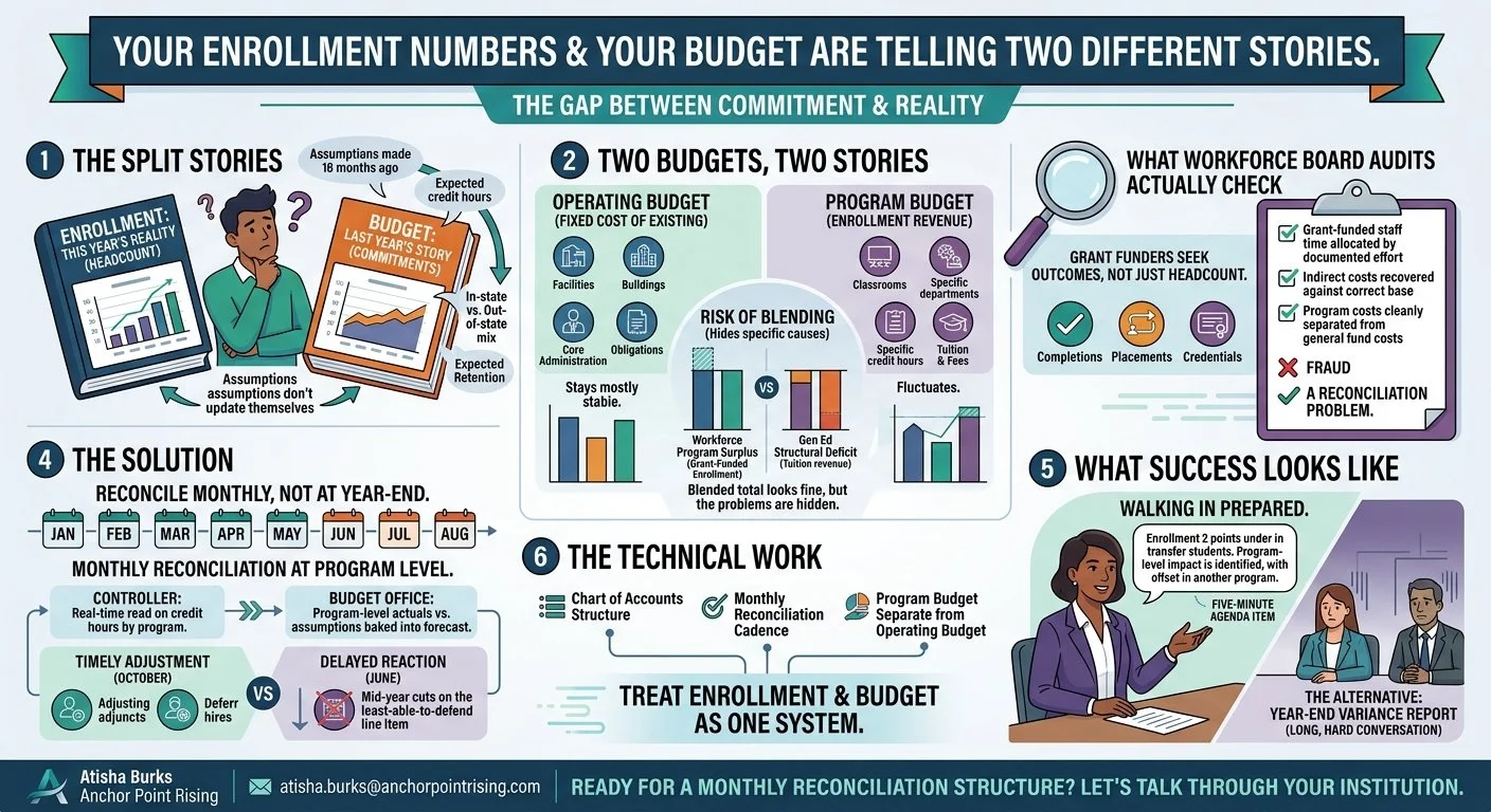 Your Enrollment Numbers and Your Budget Are Telling Two Different Stories