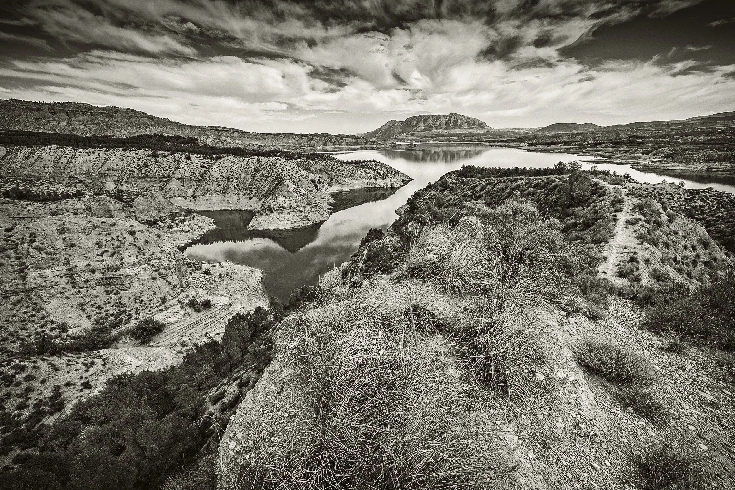 Embalse de Yesa - Aragón, Spain. Fujifilm X100V