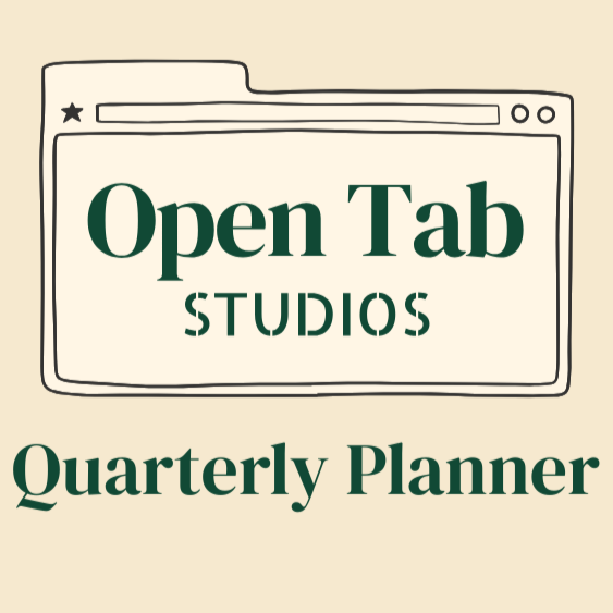 Quarterly Planner Template