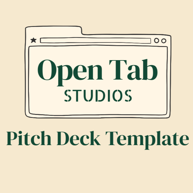 Client Pitch Deck Template