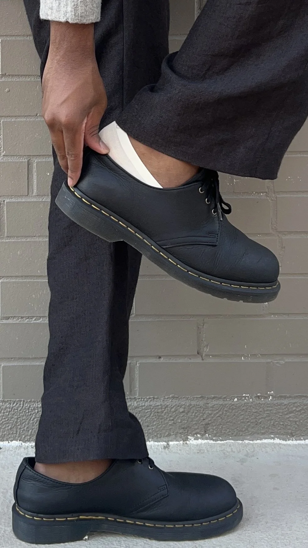 No-show sock UGC content