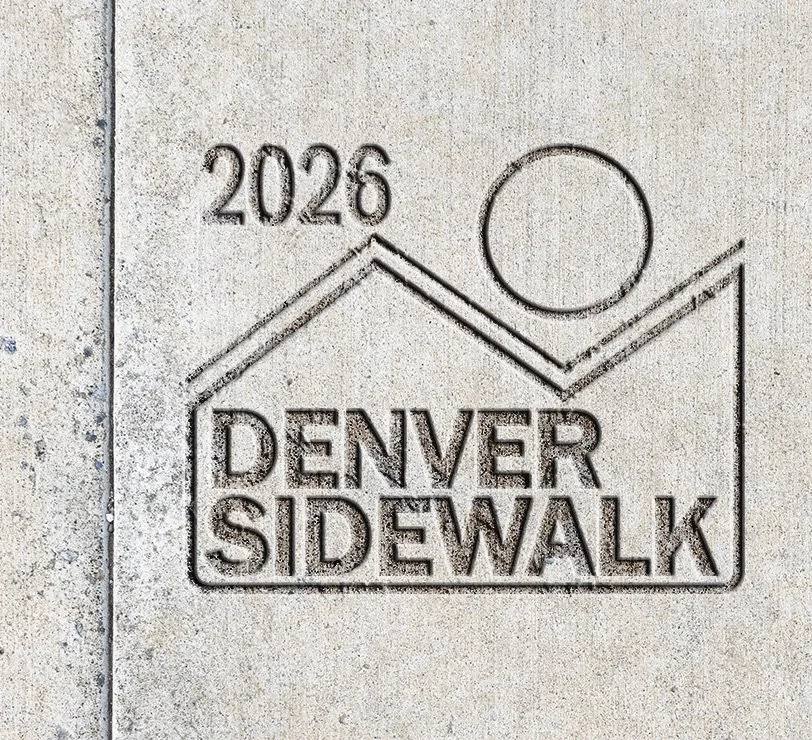 Designing for Concrete: My Mile High Sidewalks Stamp