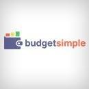 BudgetSimple logo with a stylized wallet and bar chart