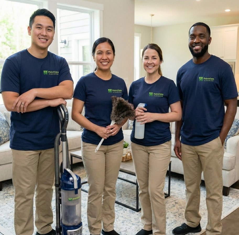 Cleaners crew from palmvista cleaning