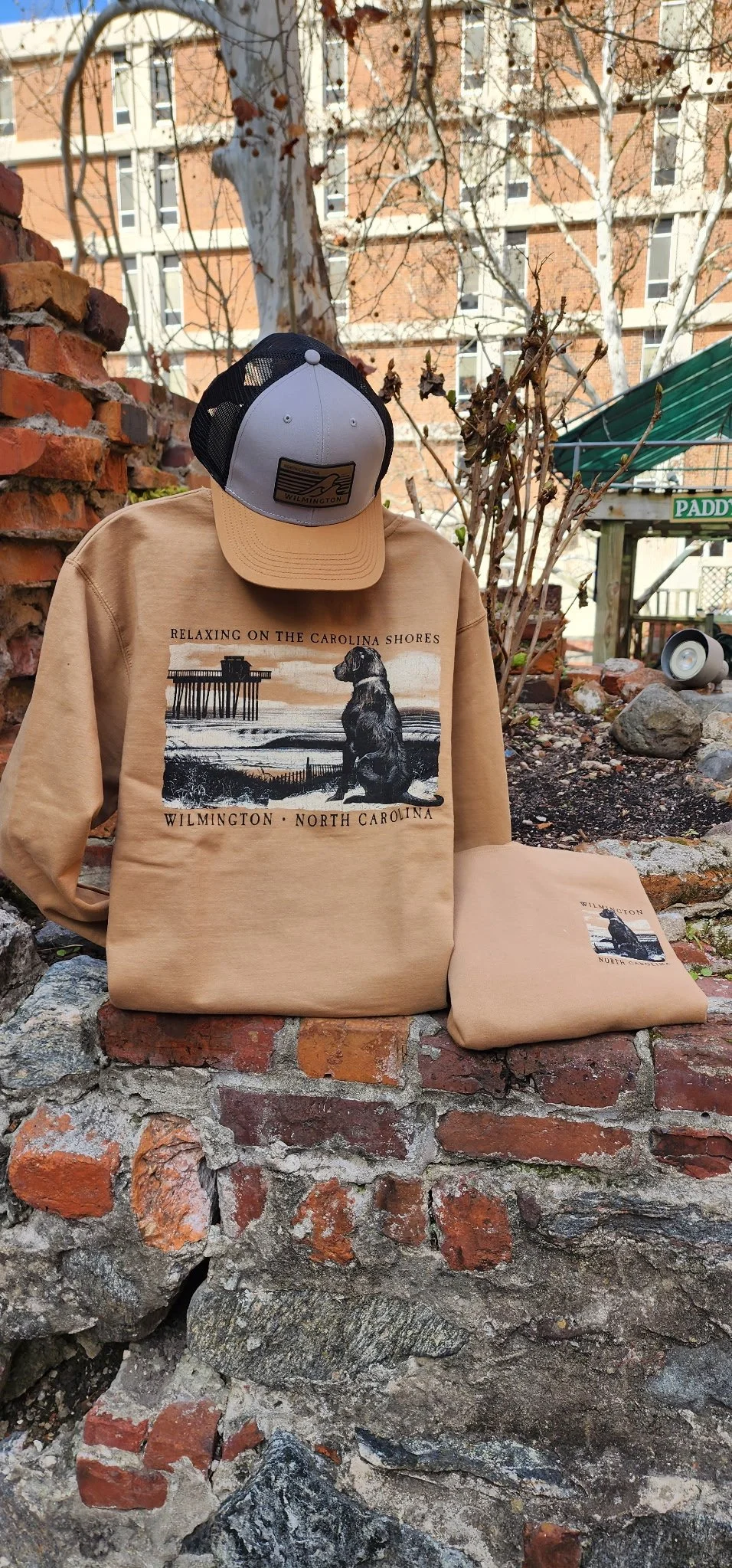 Relaxing on the Carolina Shores Crew Sweatshirt
