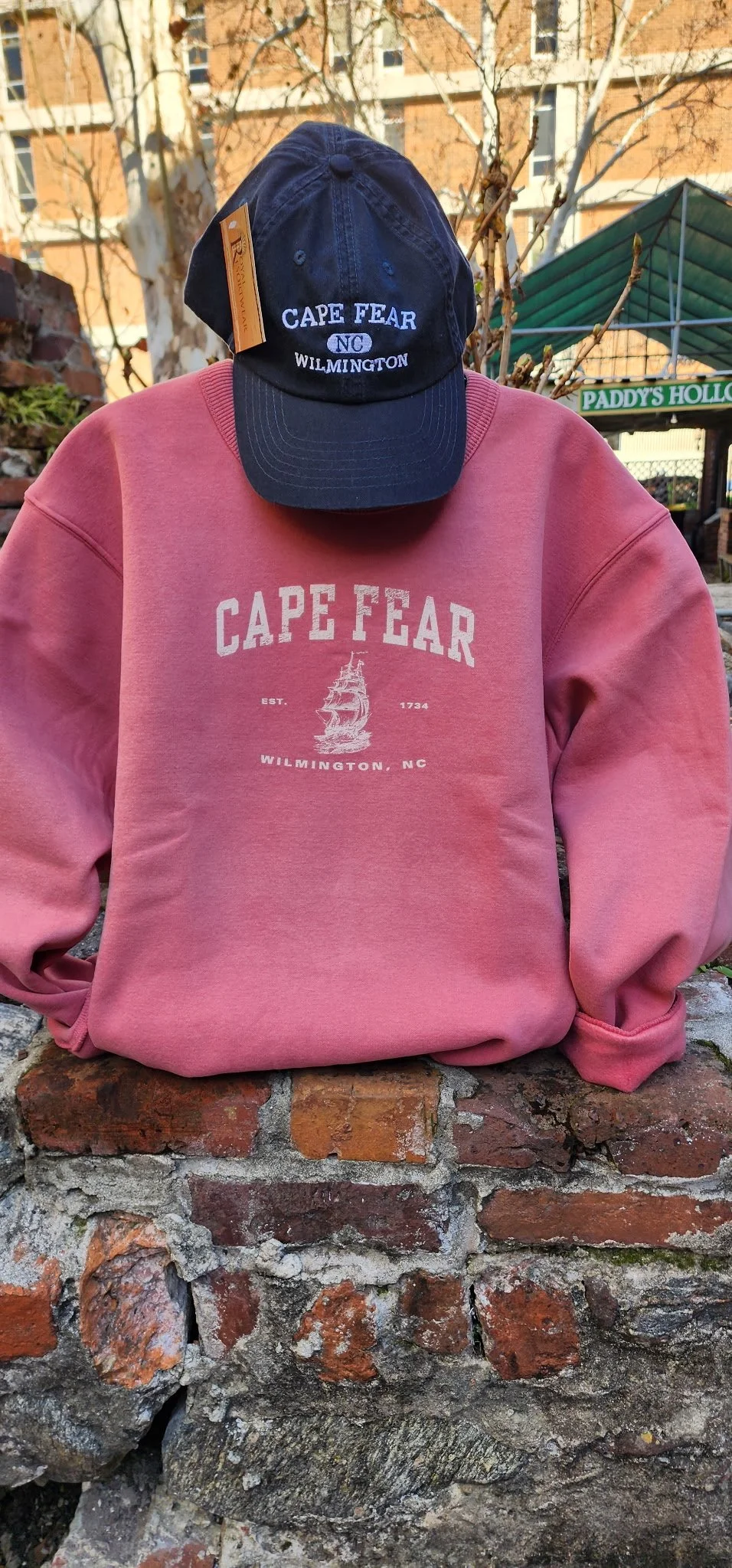 Vintage Schooner Crew Neck Sweatshirt