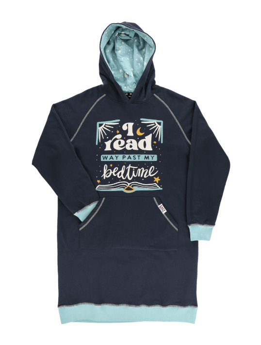 I Read Way Past My Bedtime Sleep Sweatshirt
