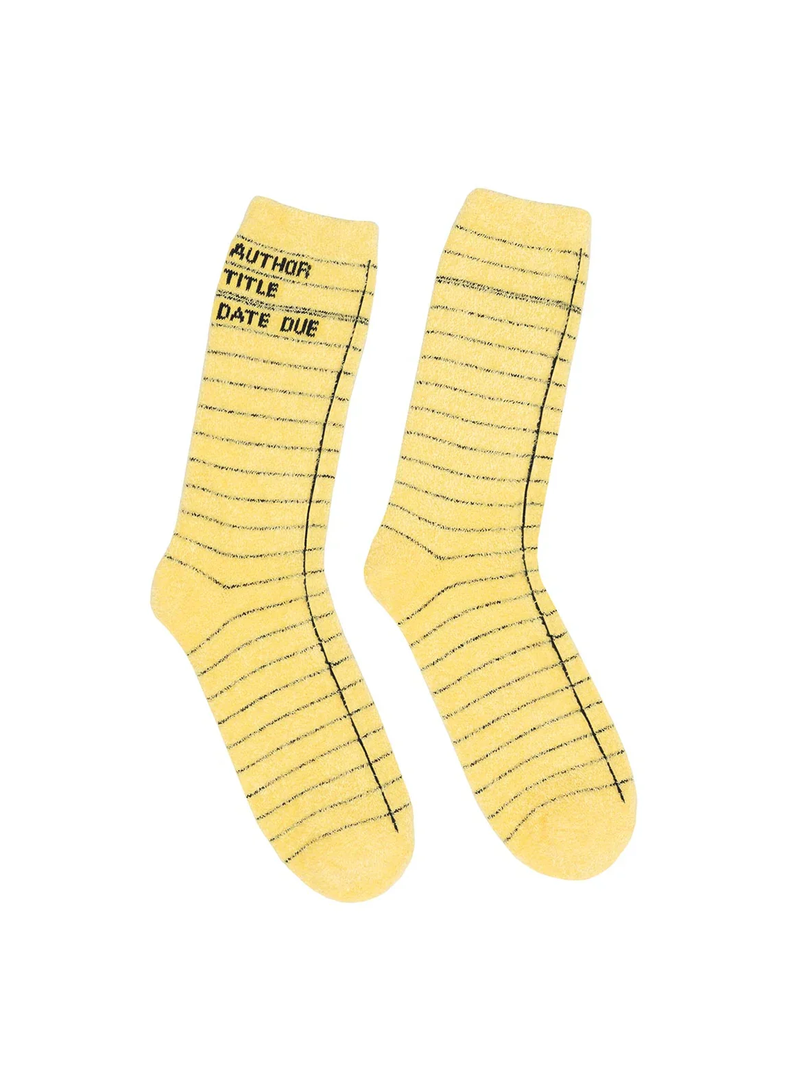 Library Card Socks