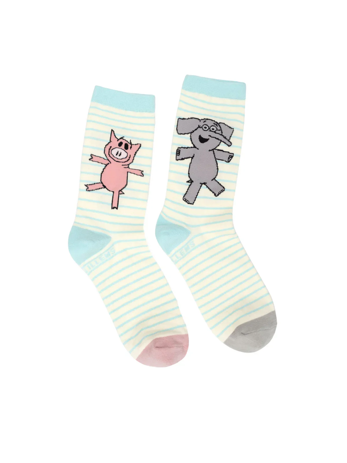Elephant and Piggie Socks