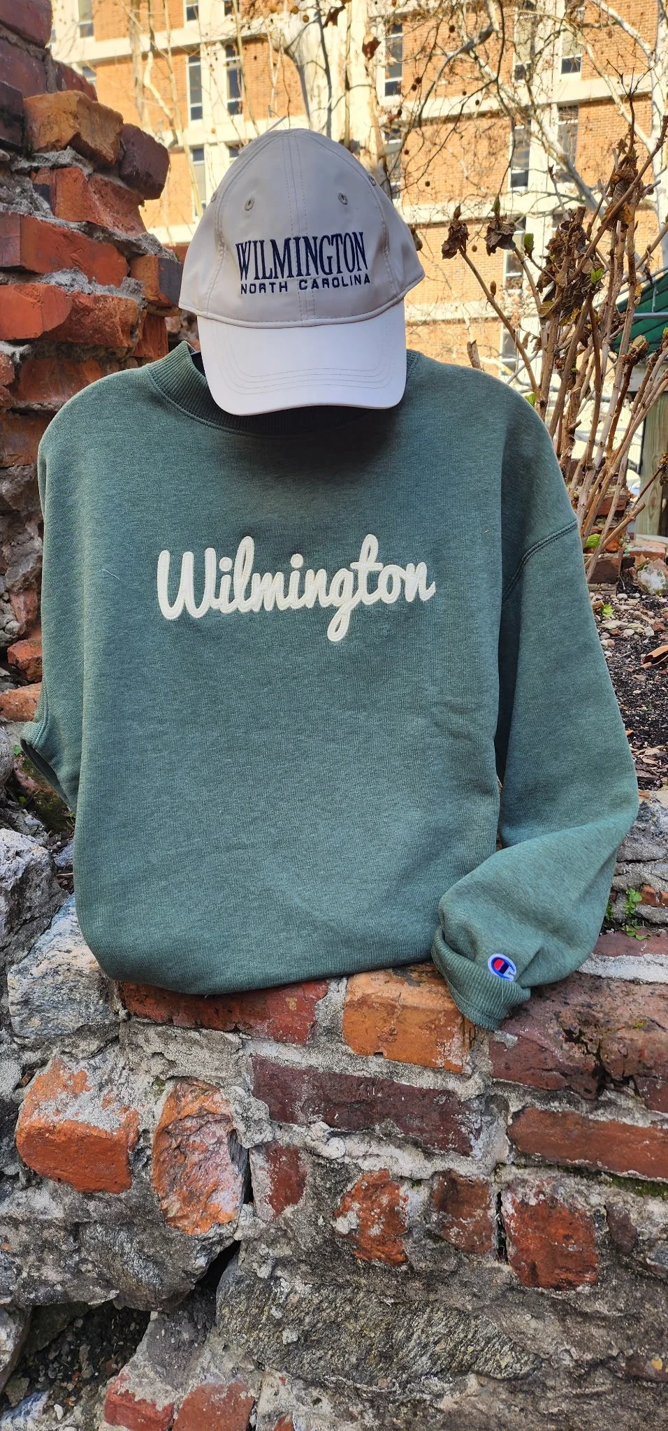Wilmington Crop Crew Neck Sweatshirt