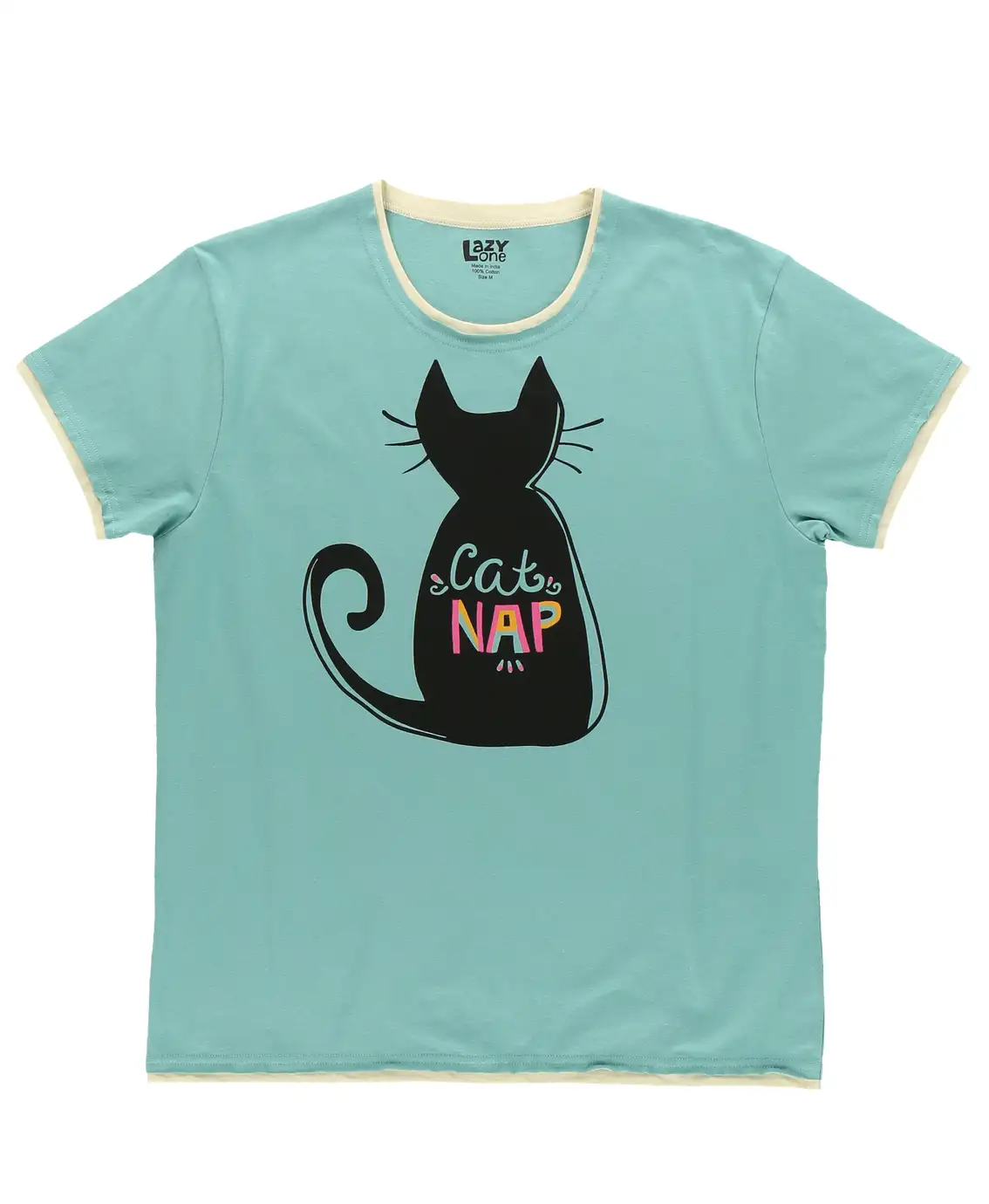 Cat Nap - Ladies PJ Tee