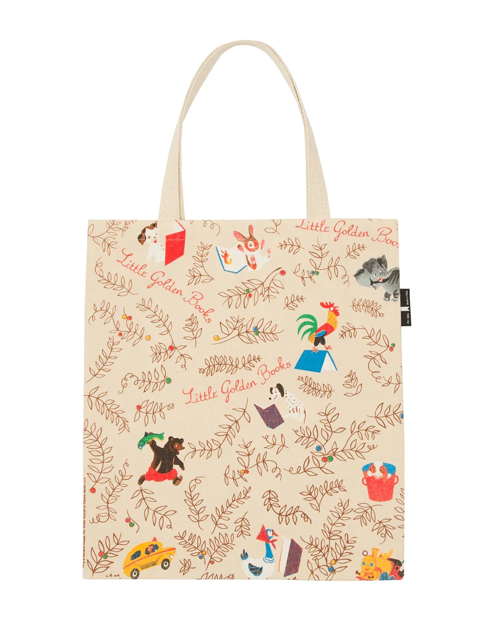Little Golden Books Tote Bag Back.webp
