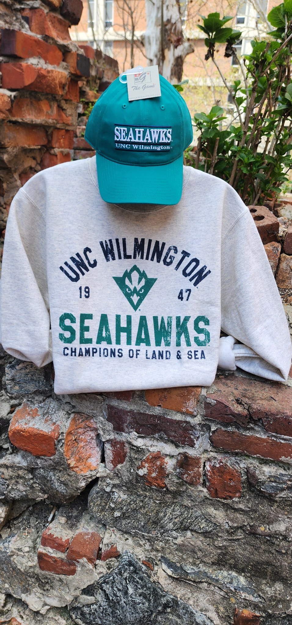 Champions of Land and Sea Crew Neck Sweatshirt