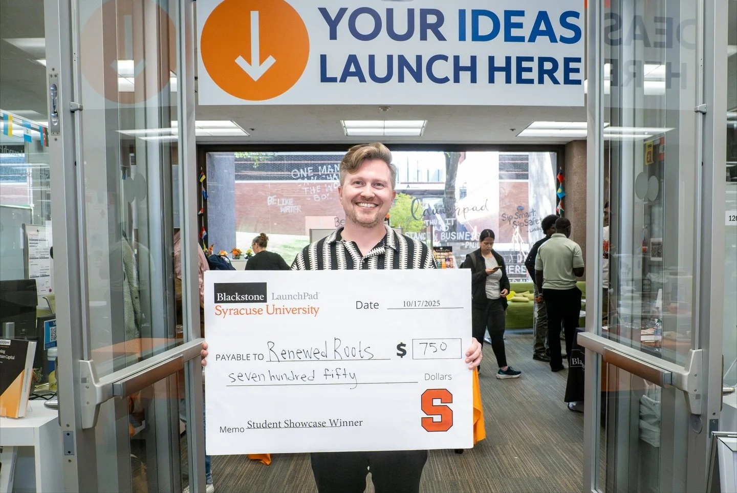 I am currently pursuing my MBA at Syracuse University, focusing on entrepreneurship and building the foundation for Renewed Roots. 

I&rsquo;m grateful to have access to on-campus resources that allow me to build the Renewed Roots brand, connect with