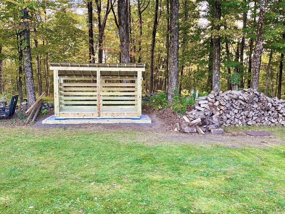 FIREWOOD STORAGE RACK