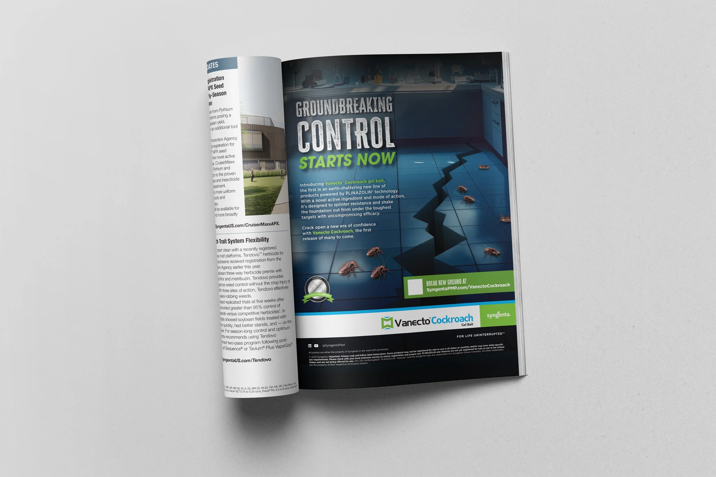 Vanecto Cockroach Advertising Concept