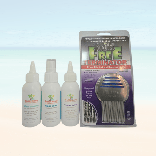 Mini Calm Seas Lice Treatment & Prevention Kit