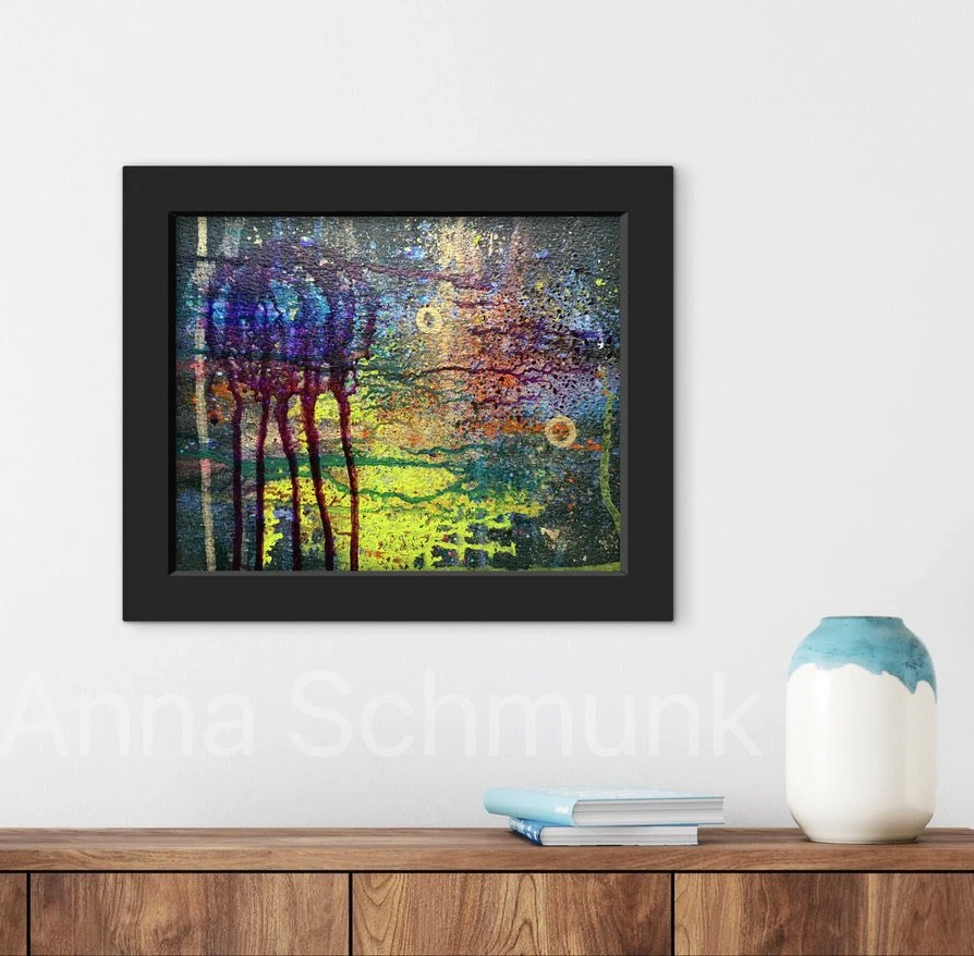 Galaxies - 8"x10" Original Artwork on Archival Paper