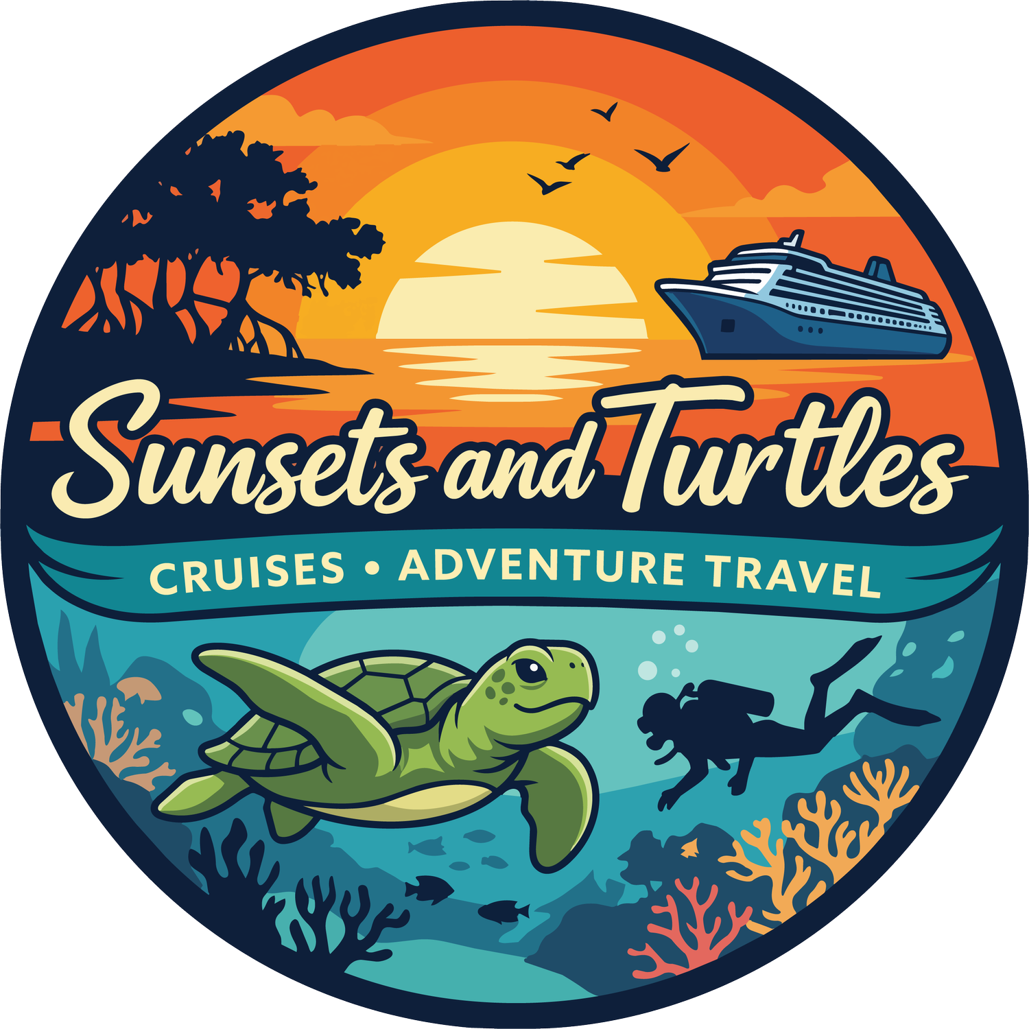 Sunsets and Turtles