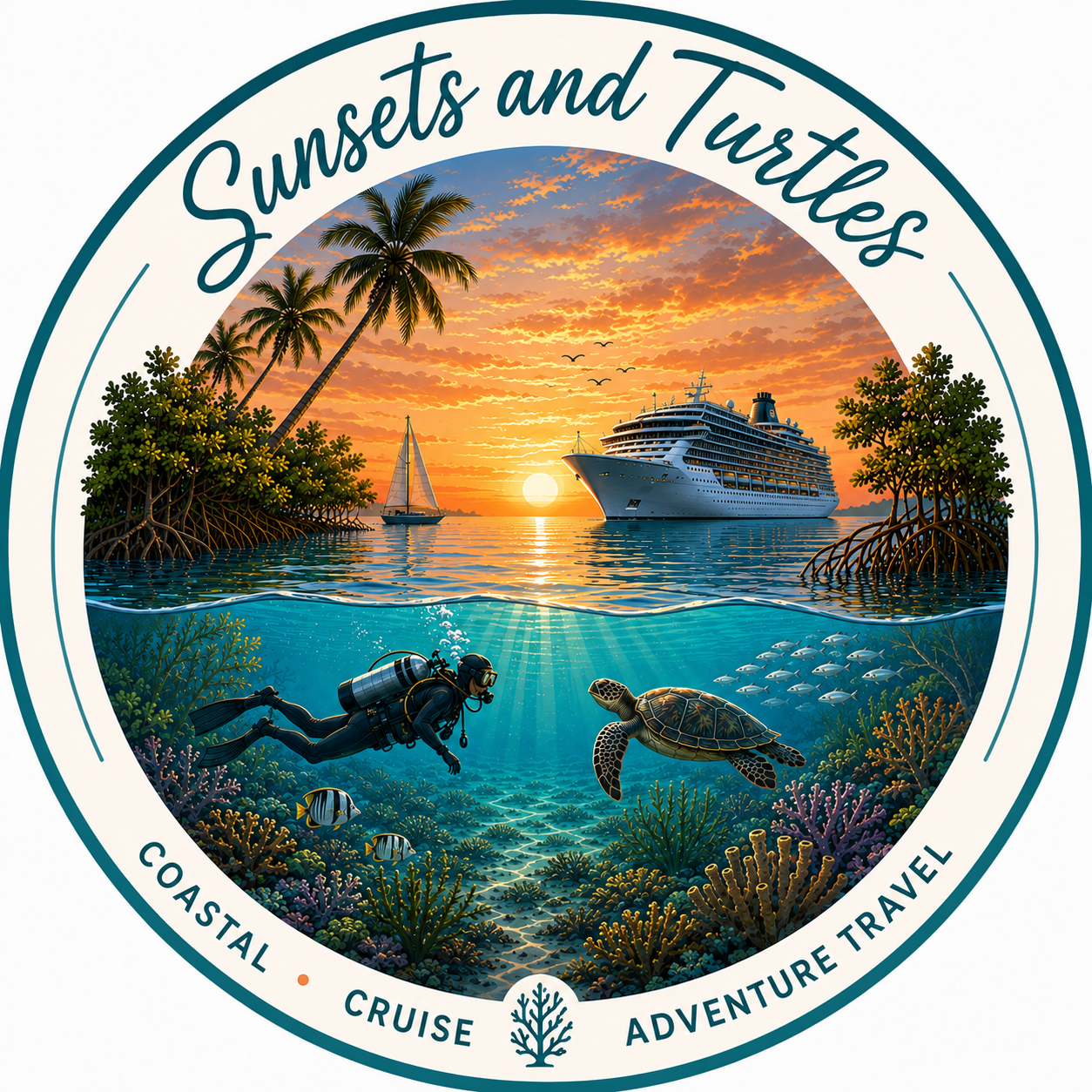 Sunsets and Turtles