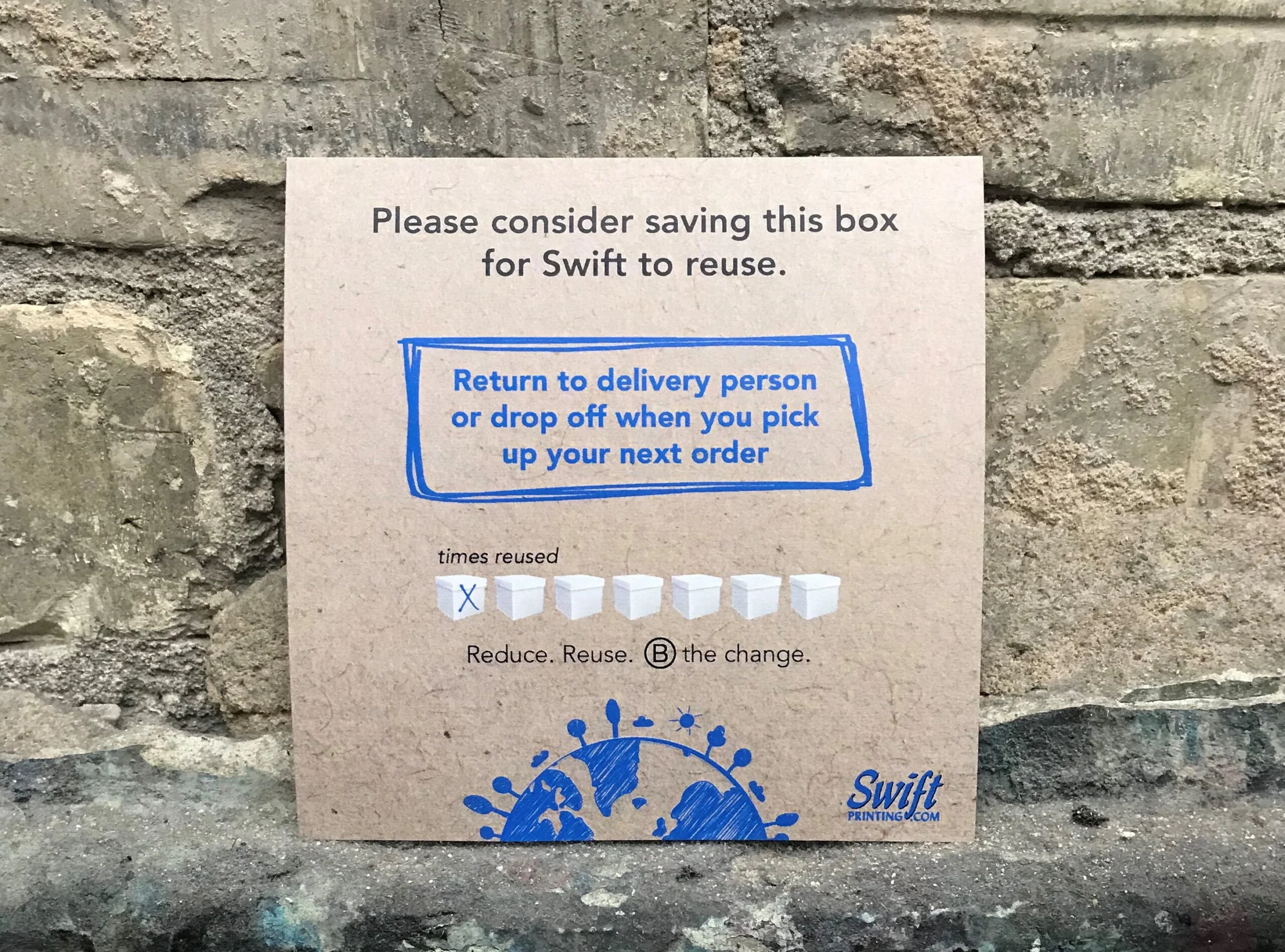 The reason “Reduce” and “Reuse” come before “Recycle”