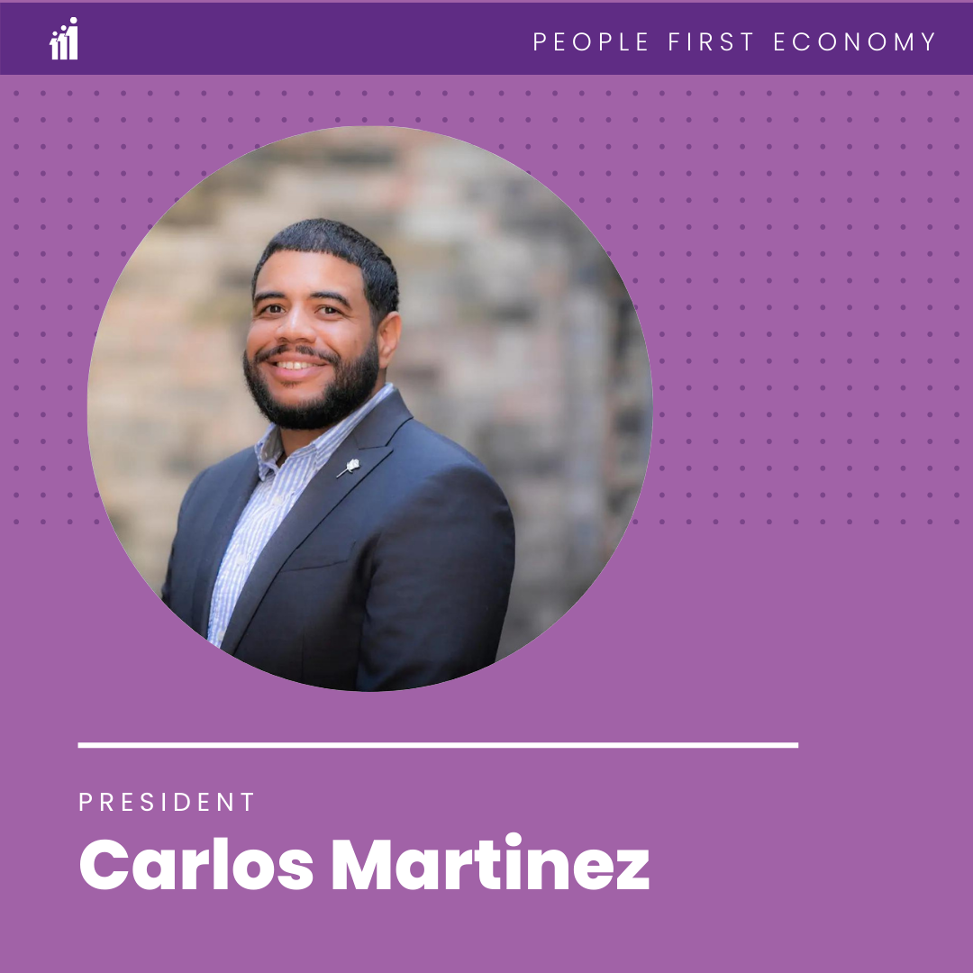 People First Economy Welcomes Carlos Martinez as New President