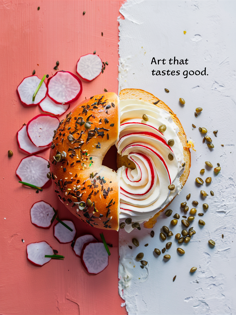 Photography + design for social media restaurants and cafe