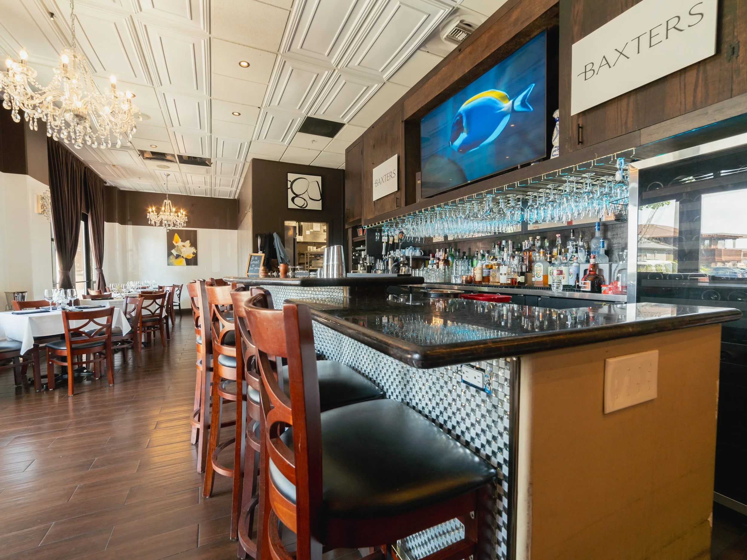 Baxters interior restaurant photo by SF Content Creator