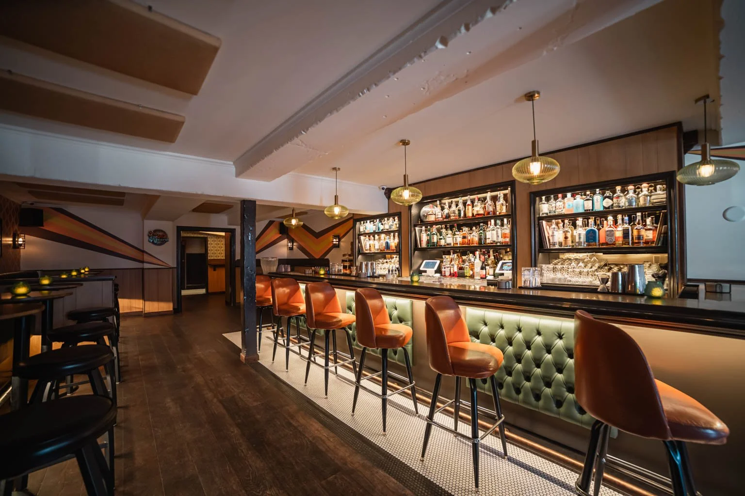 bar interior in San Francisco - bar photography