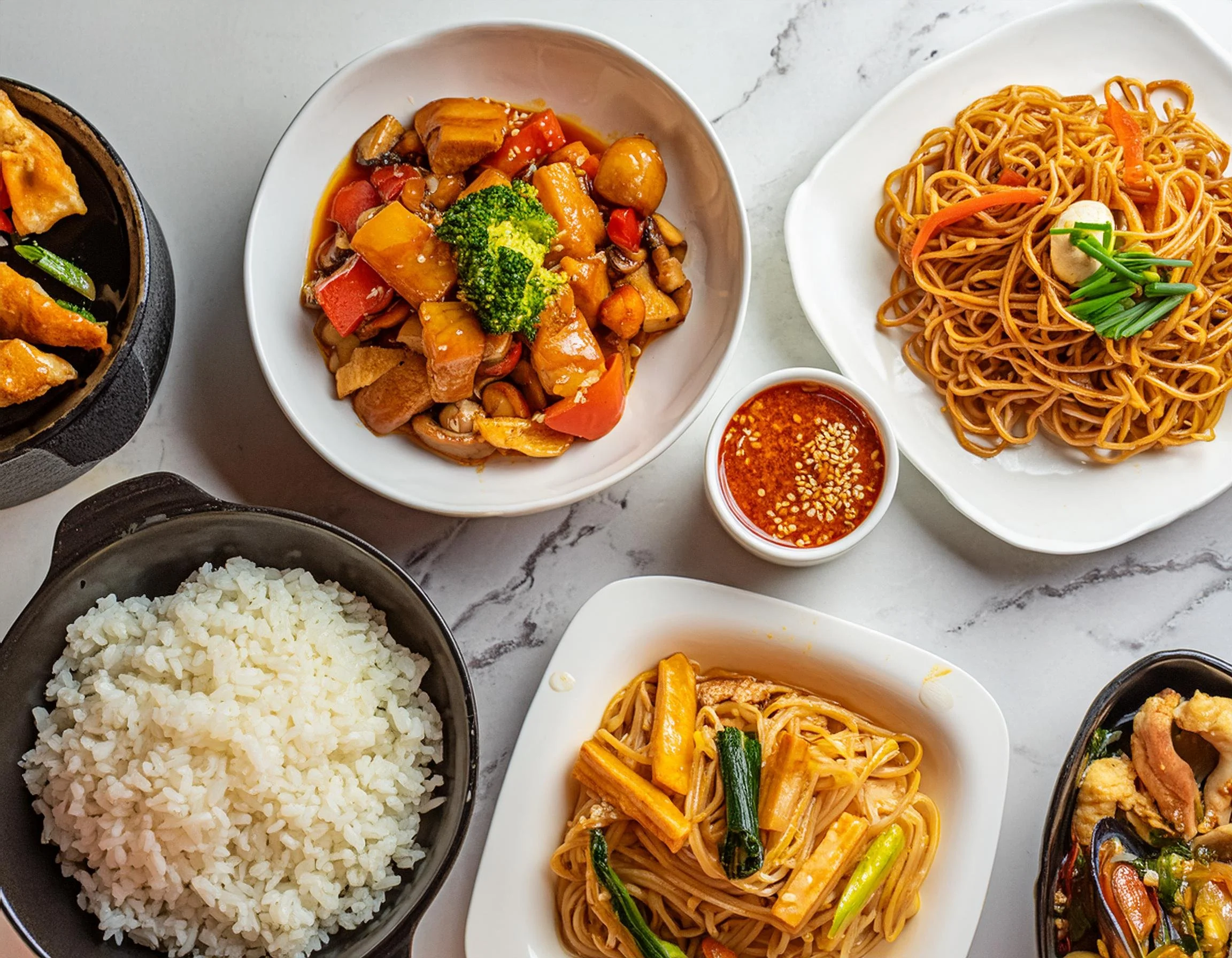 Chinese restaurant hero shot  by SF Content Creator