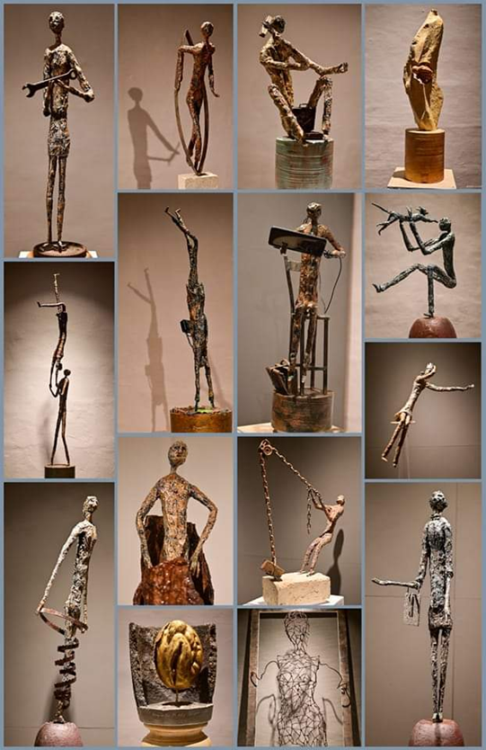 Various Scultpures Wallace Falzon