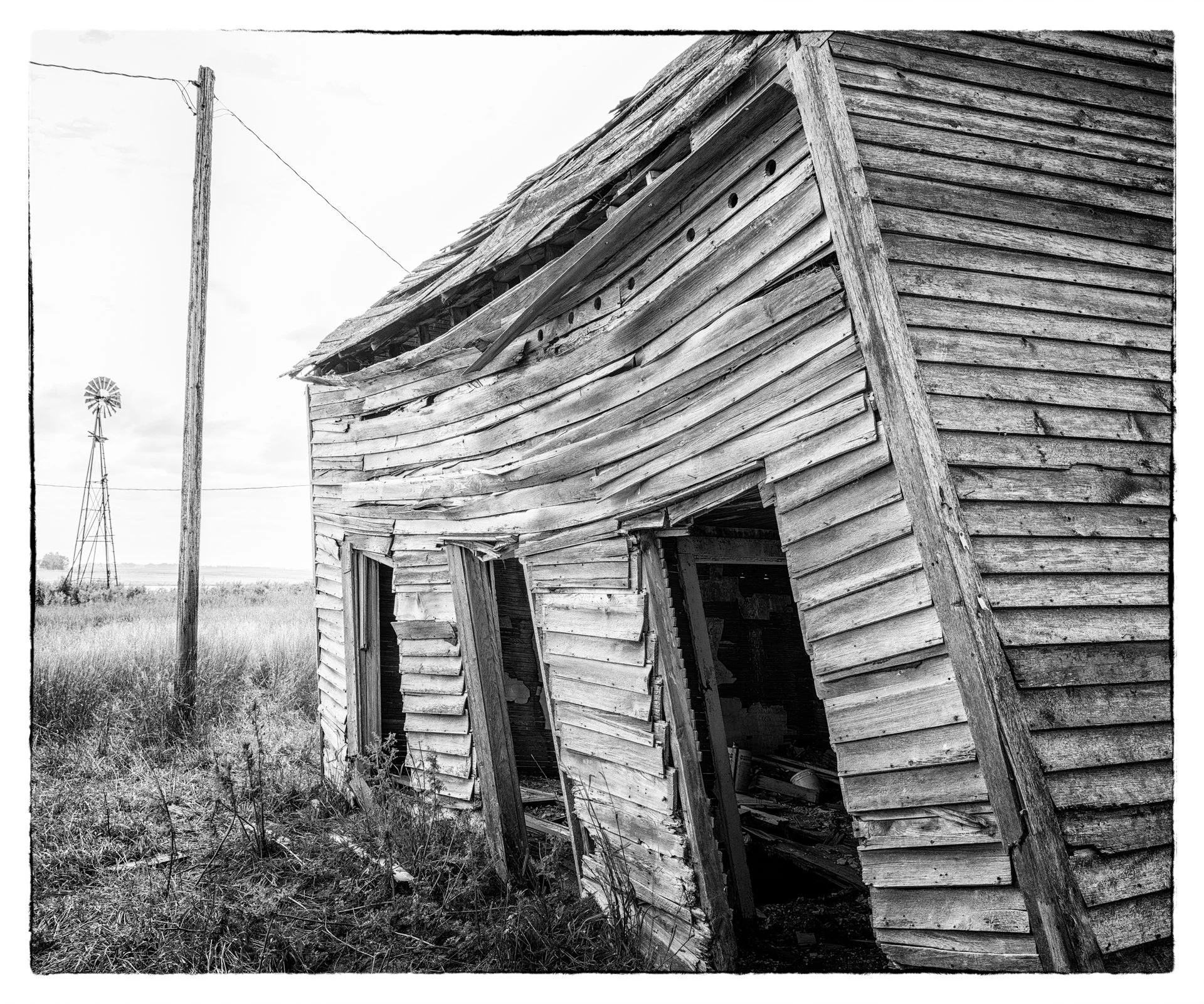 Abandoned in Black and White