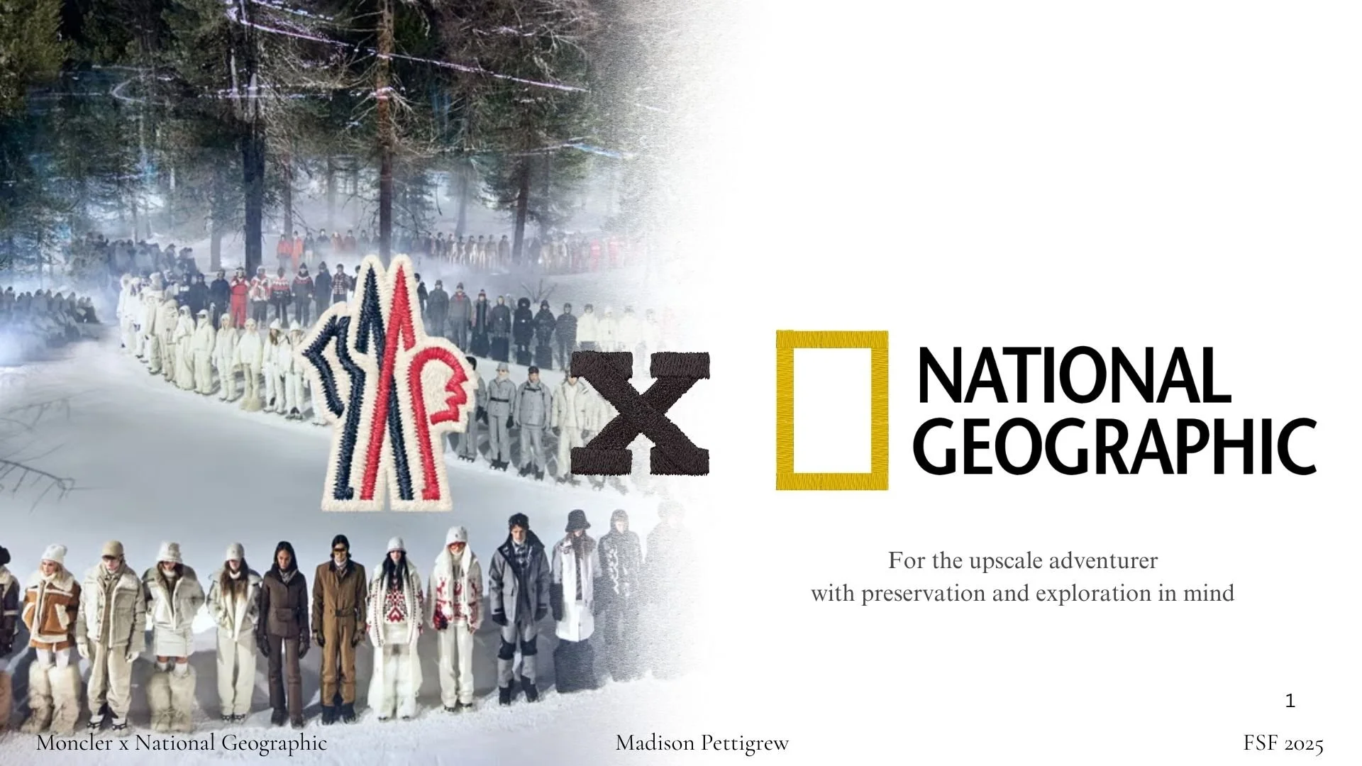 MONCLER x NATIONAL GEOGRAPHIC