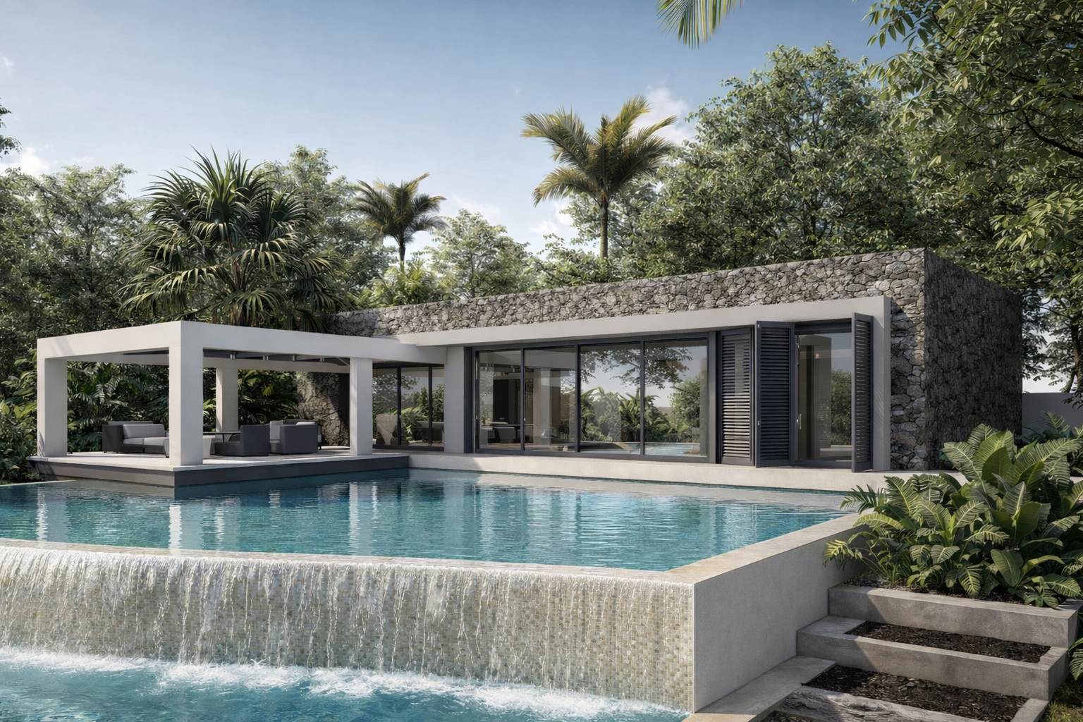 2021 -  CASITA INVITADOS DE VILLA LOS MONTEROS   ( ANTEPROYECTO )