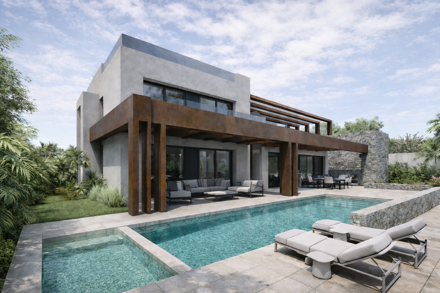 2018 - REFORMA VILLA C. BLANCO - MARBELLA ( ANTEPROYECTO )