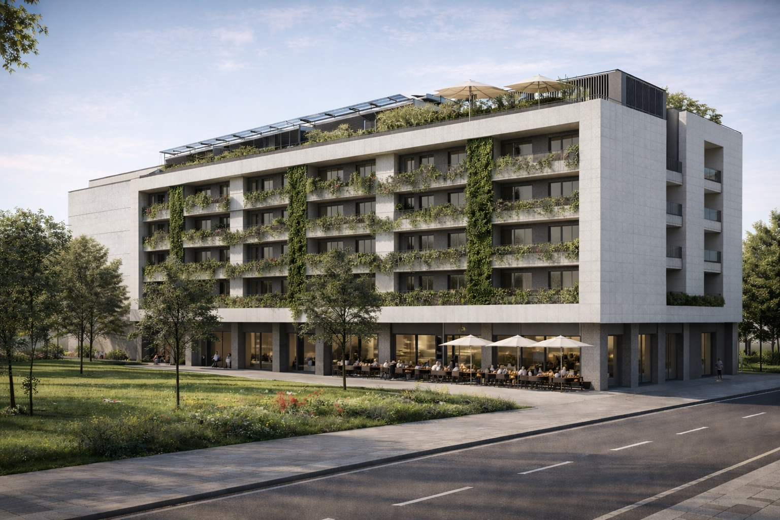 2010 - CONCURSO 27 VIVIENDAS MALAGA 
( 2º PUESTO )