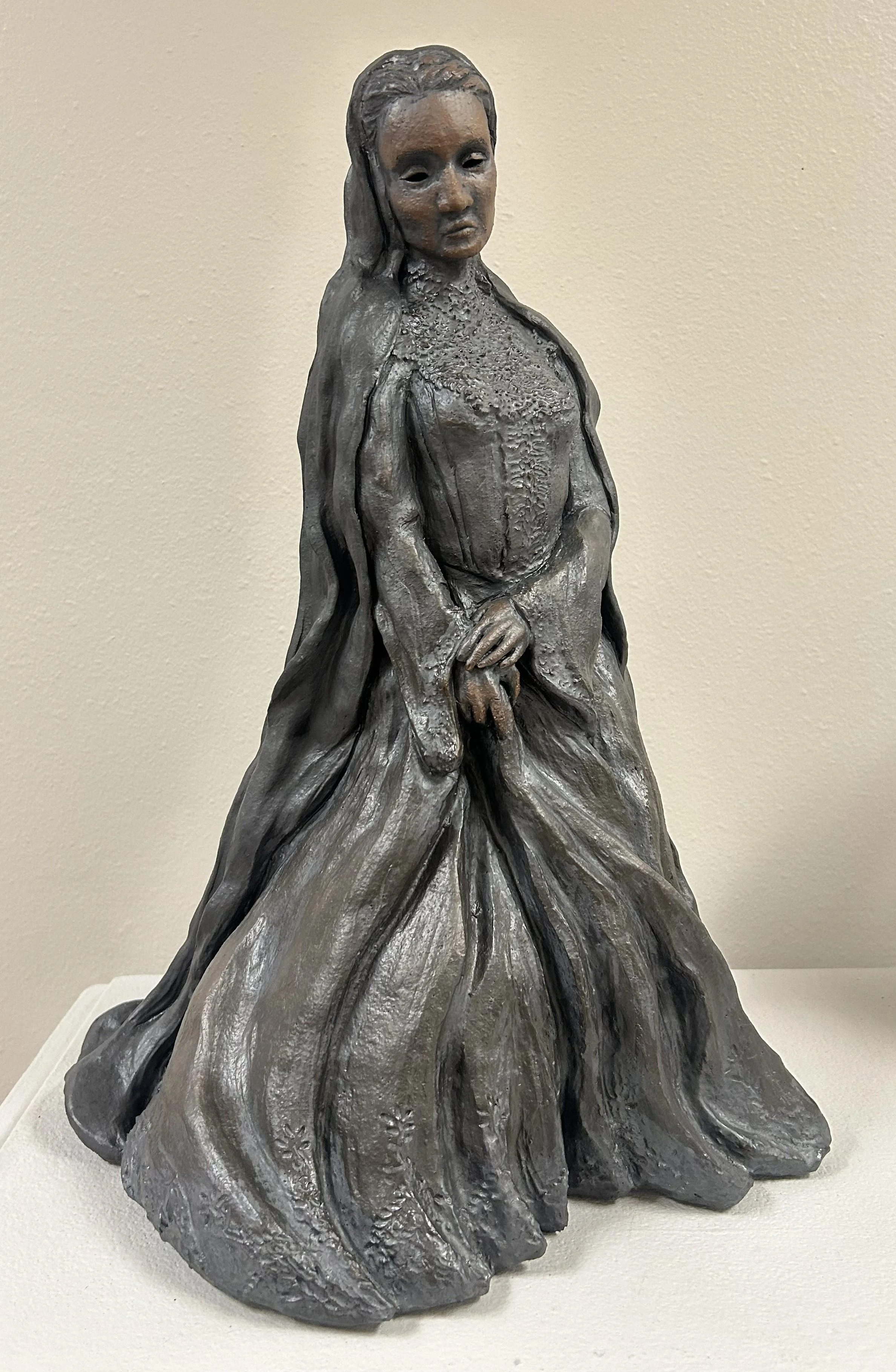 Don't Think About it too Hard, 2024. Ceramic 24''x14''x16''