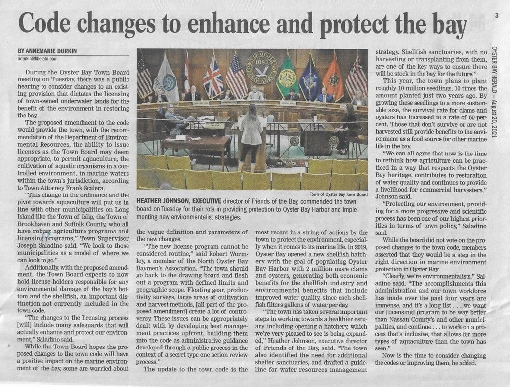 Oyster Bay Herald - 08.20.2021