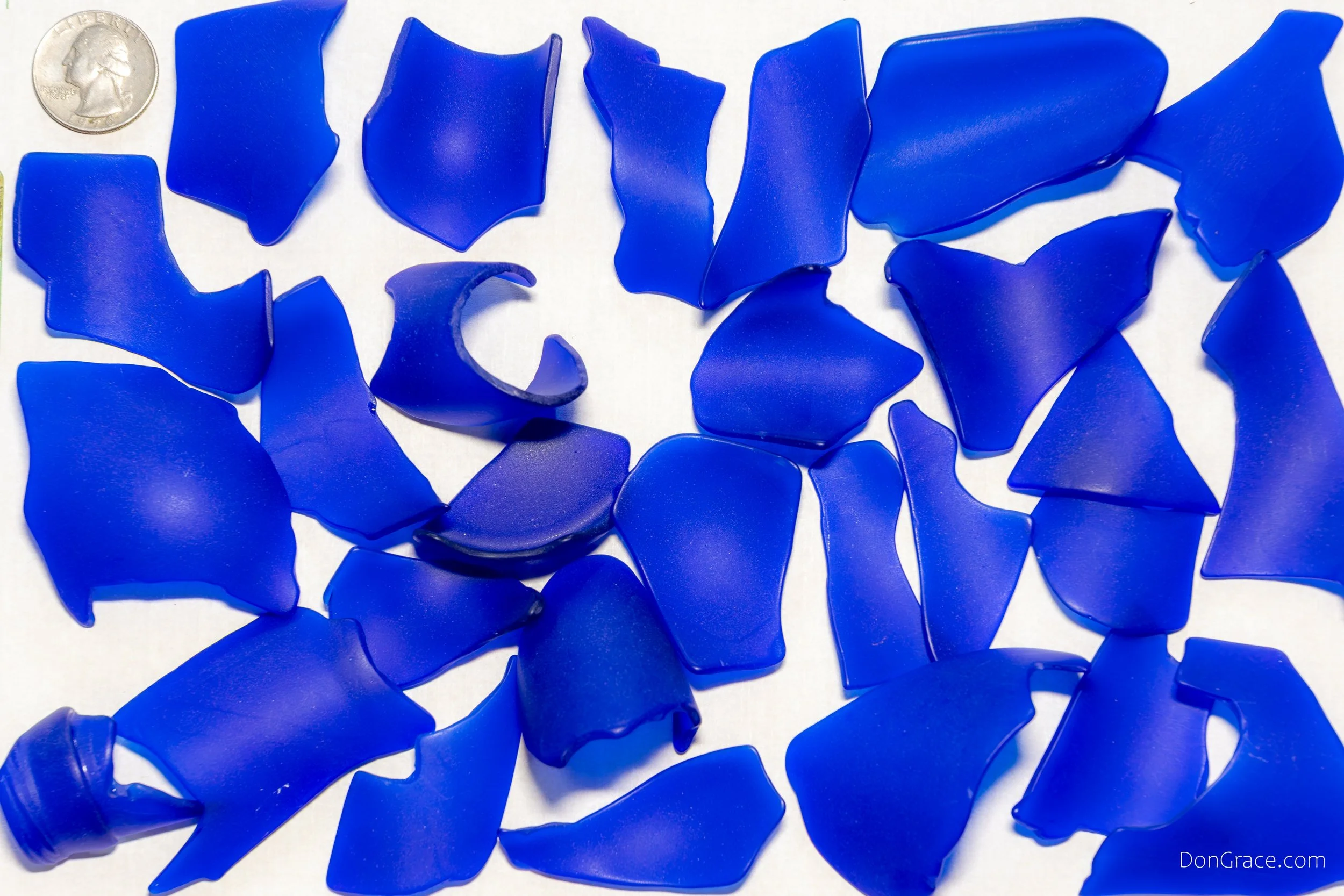 Cobalt Medium Sea Glass