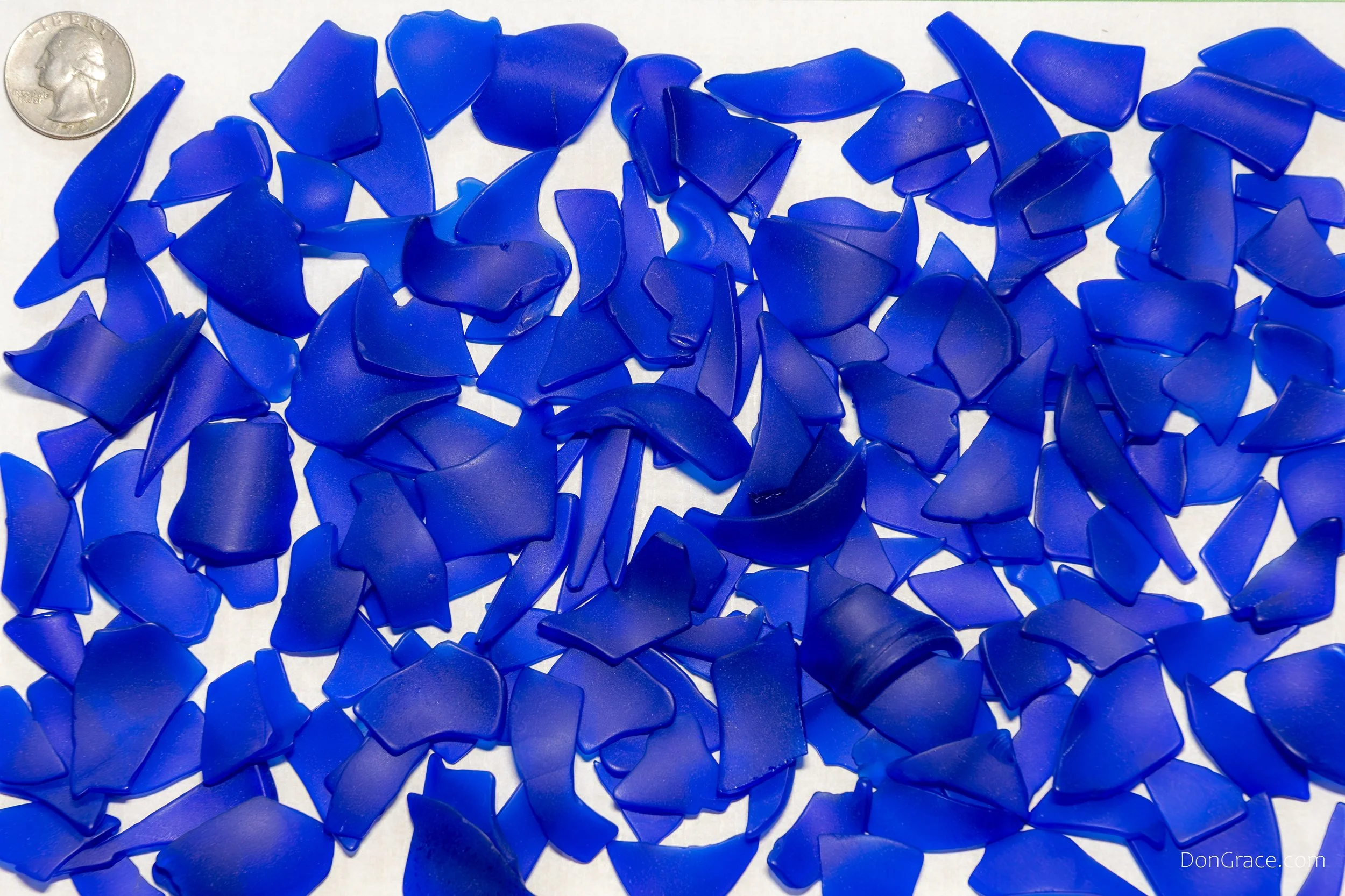 Cobalt Small Sea Glass