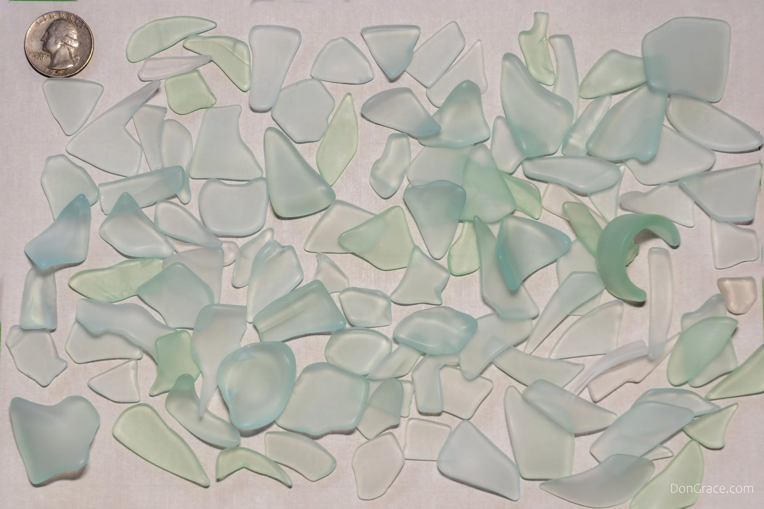 Green Light Small Sea Glass