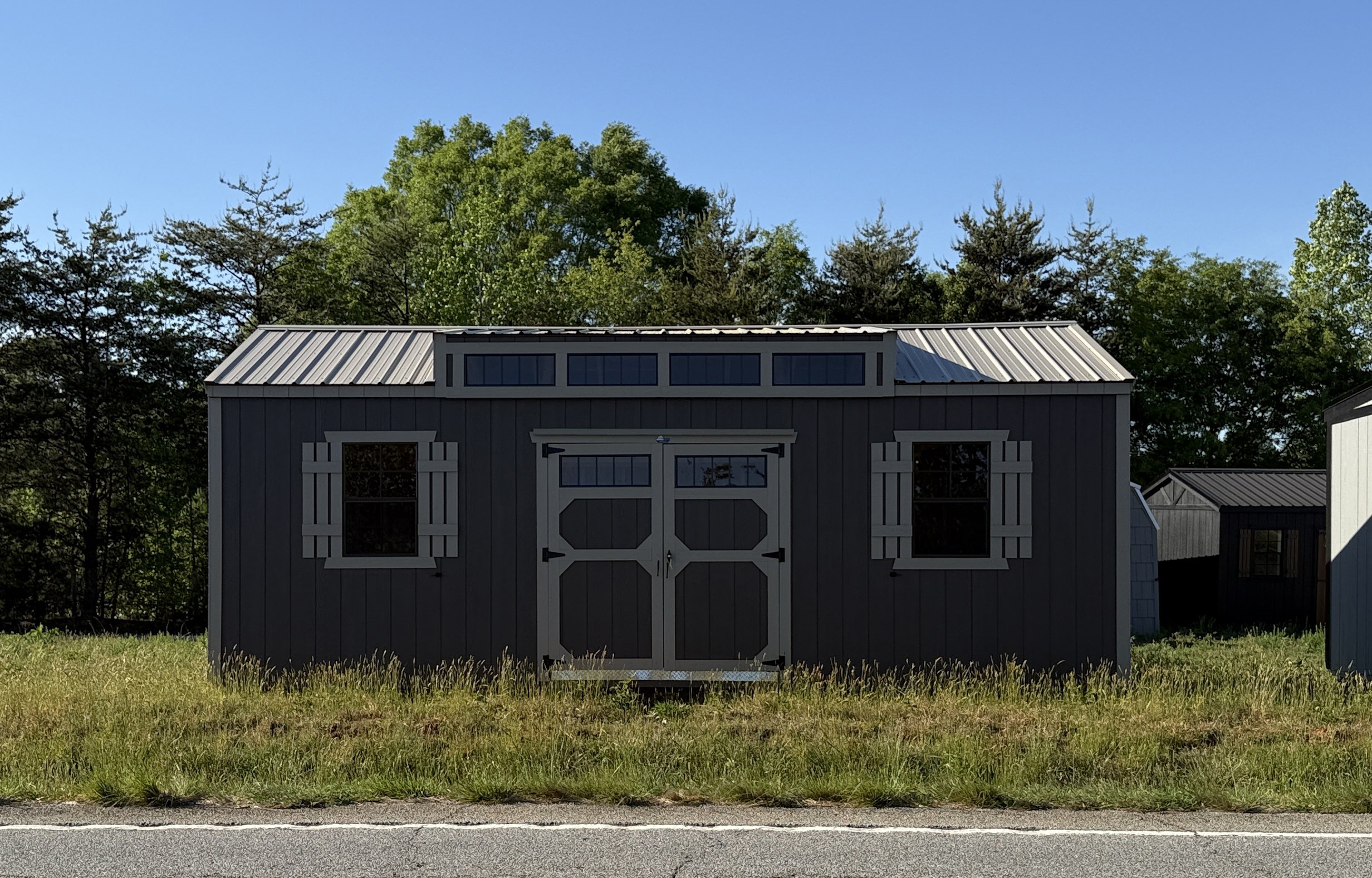 12x24 A-Side Utility w/ Dormer – Easley, SC