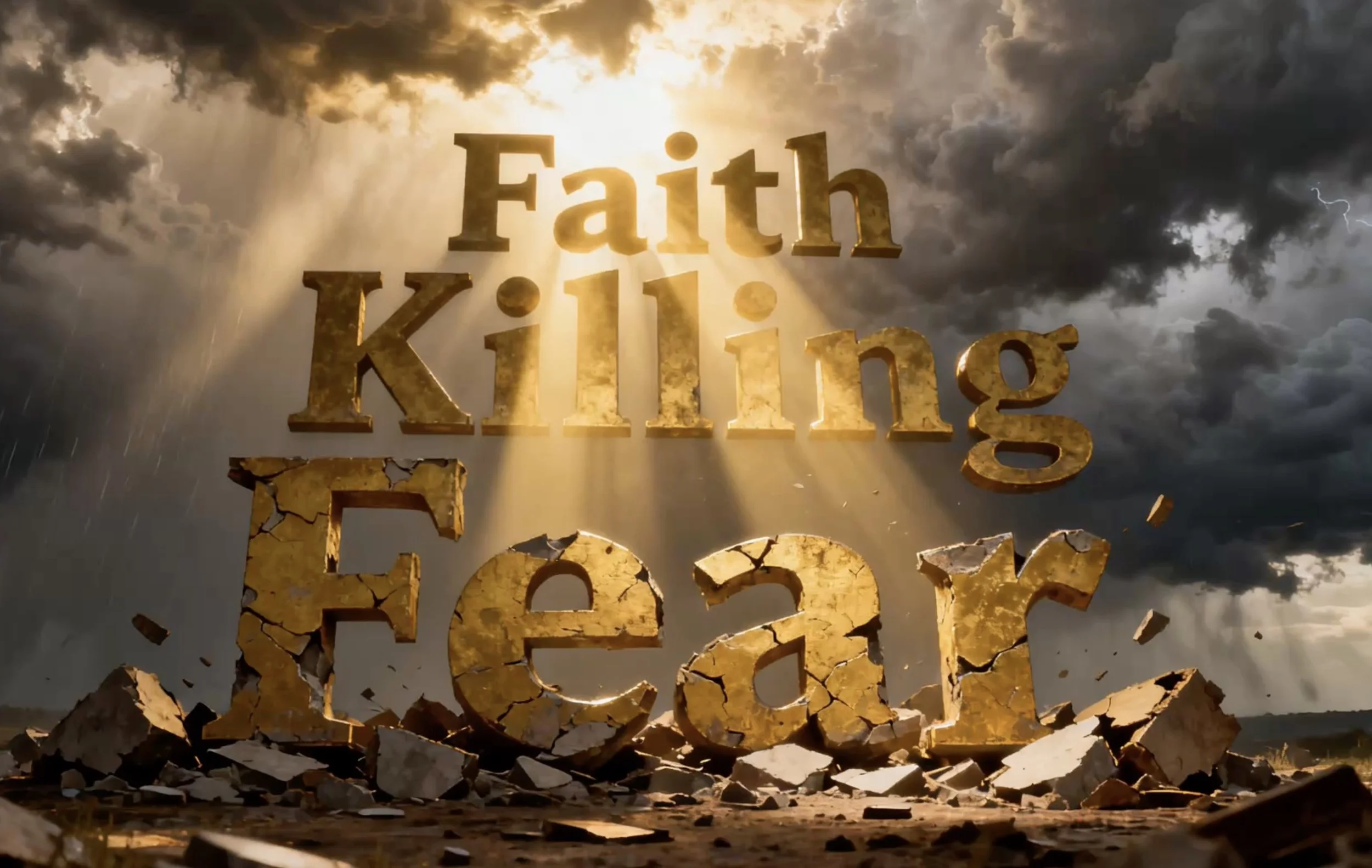 Faith Killing Fear Devotionals